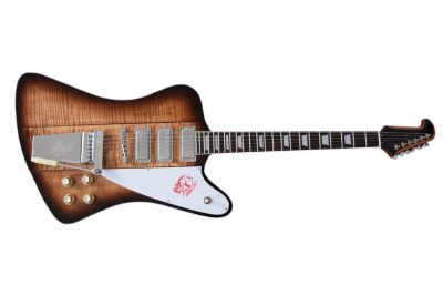 Custom Crown Firebird VII Tobacco Finish Three Pickups Guitar Mini Humbuckers - Image 4