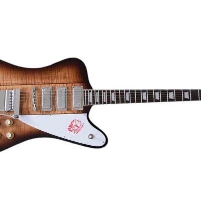 Custom Crown Firebird VII Tobacco Finish Three Pickups Guitar Mini Humbuckers - Image 4
