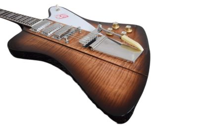 Custom Crown Firebird VII Tobacco Finish Three Pickups Guitar Mini Humbuckers - Image 8
