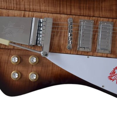 Custom Crown Firebird VII Tobacco Finish Three Pickups Guitar Mini Humbuckers - Image 11