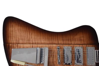 Custom Crown Firebird VII Tobacco Finish Three Pickups Guitar Mini Humbuckers - Image 12