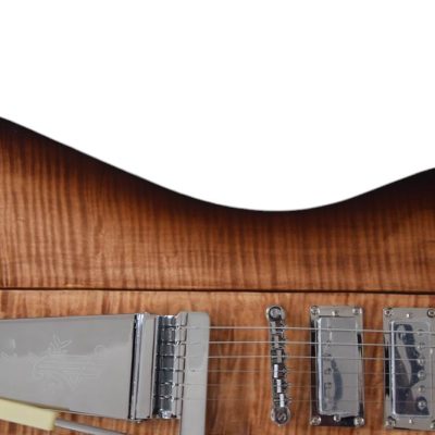 Custom Crown Firebird VII Tobacco Finish Three Pickups Guitar Mini Humbuckers - Image 12