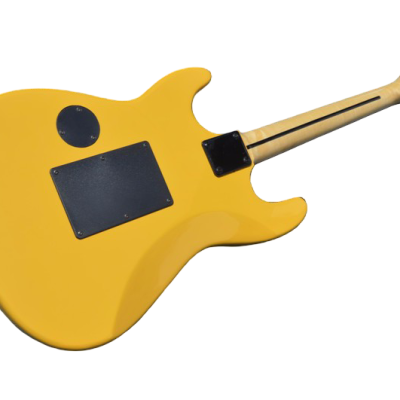 Custom Obsidian George GL200MT Yellow Tiger Lynch Electric Guitar - Image 4