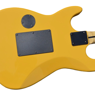 Custom Obsidian George GL200MT Yellow Tiger Lynch Electric Guitar - Image 10