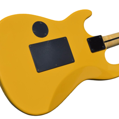 Custom Obsidian George GL200MT Yellow Tiger Lynch Electric Guitar - Image 11