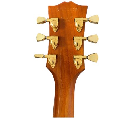 Custom Crown Supreme Trans Amber Neal Schon Root Beer Burst Quilted Maple Top Guitar - Image 7