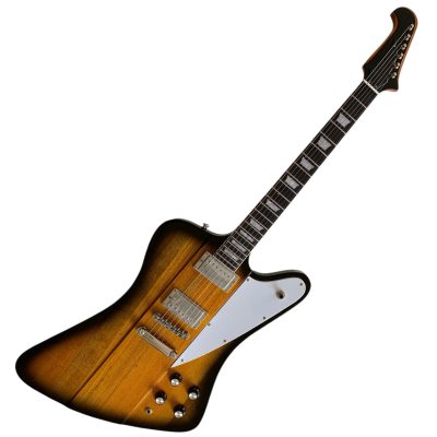 Custom Crown Firebird Johnny Vintage Sunburst Winter Electric Guitar - Image 2