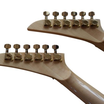 Custom Cinder Richie Sambora Double Neck Jersey Star 6 and 6 String Alpine White Guitar - Image 13