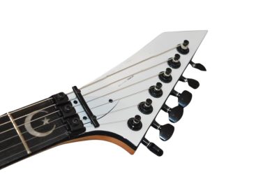 Custom Obsidian Kirk Hammett Ouija White Moon Inlays Natural Finish Neck Electric Guitar - Image 4