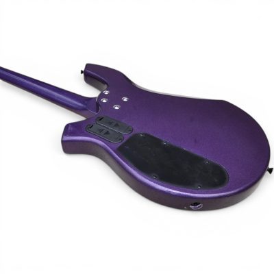 Custom Aether Sting Firemist Purple Bong Finish 4 String Bass - Image 2