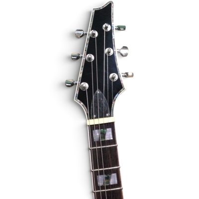 Custom Axis Iceman Cracked Mirror Crystal Paul Stanley Mahogany Wood Body Guitar - Image 6