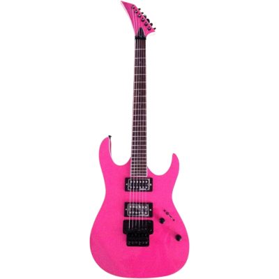 Custom Race Pink Devastator Floyd Rose Tremolo Electric Guitar - Image 3