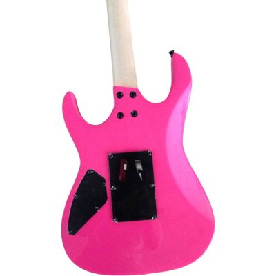 Custom Race Pink Devastator Floyd Rose Tremolo Electric Guitar - Image 4