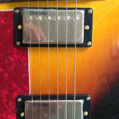 Custom Crown L5 CES Wes Vintage Sunburst Fhole Hollow Body Jazz Guitar - Image 9