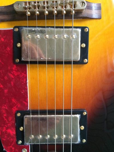 Custom Crown L5 CES Wes Vintage Sunburst Fhole Hollow Body Jazz Guitar - Image 9