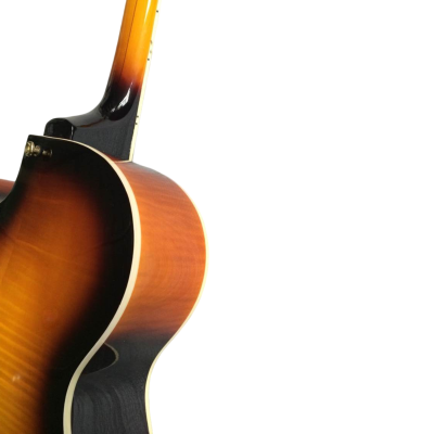 Custom Crown L5 CES Wes Vintage Sunburst Fhole Hollow Body Jazz Guitar - Image 6