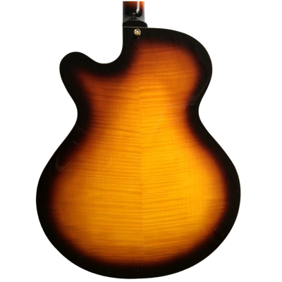 Custom Crown L5 CES Wes Vintage Sunburst Fhole Hollow Body Jazz Guitar - Image 7