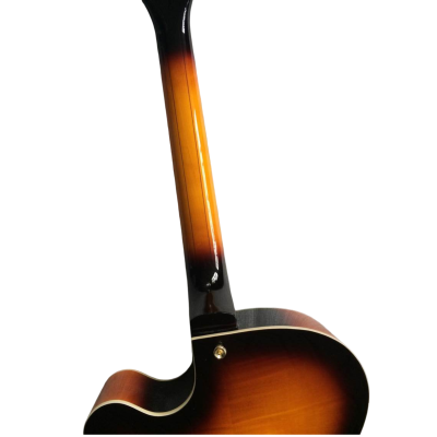 Custom Crown L5 CES Wes Vintage Sunburst Fhole Hollow Body Jazz Guitar - Image 8