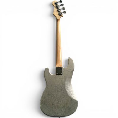 Custom Regent Mike Herrera Metallic Silver Sparkle 4 String Precision Bass - Image 7