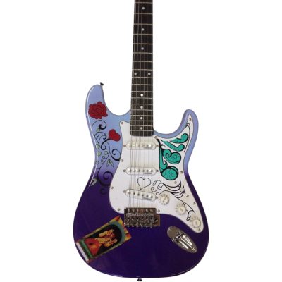 Custom Regent Jimi Hendrix Monterey Purple Psychedelic Guitar