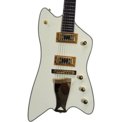 Custom Sovereign Jupiter Thunderbird Billy Bo Firebird Classic Aged White Cream Electric Guitar
