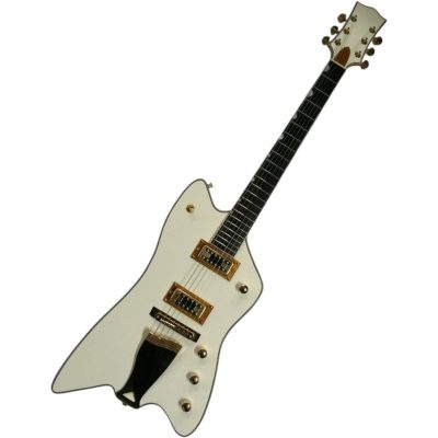 Custom Sovereign Jupiter Thunderbird Billy Bo Firebird Classic Aged White Cream Electric Guitar - Image 5
