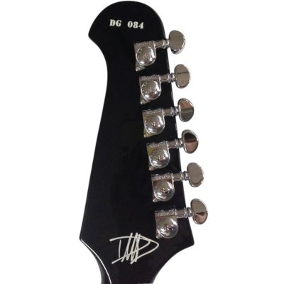 Custom Crown DG335 Dave Grohl Gloss Black Jazz Guitar - Image 4