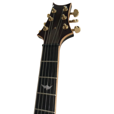 Custom Monarch SE 3138 Carlos SE Spalted Maple Burst Electric Guitar - Image 3