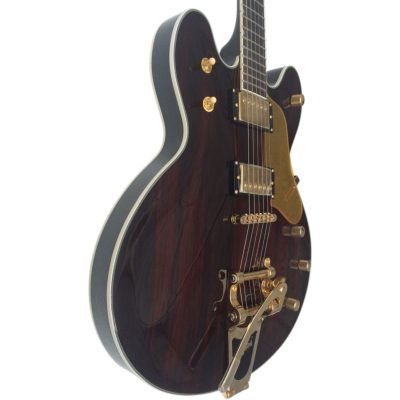 Custom Sovereign G6136TBK Dark Walnut Stain Bigsby Tremolo Guitar - Image 8