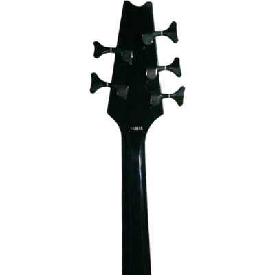 Custom Vanta Left Handed Transparent Sunburst Modul Quantum Graphite Phil 5 String Bass - Image 7