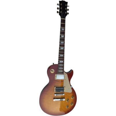 Custom Crown Jimmy Page Vintage Flamed Maple Top Electric Guitar - Image 4