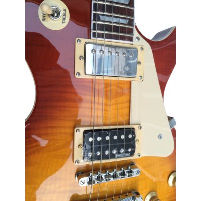 Custom Crown Jimmy Page Vintage Flamed Maple Top Electric Guitar - Image 5