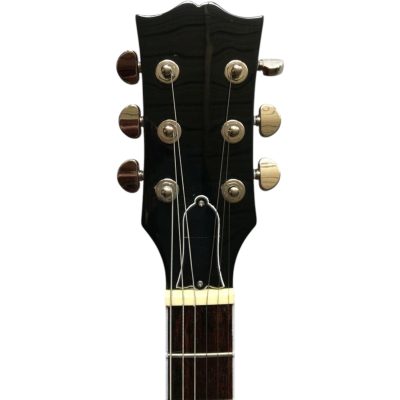 Custom Crown Jimmy Page Sunburst Flamed Maple Top Electric Guitar - Image 6