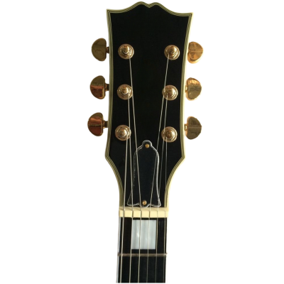 Custom Crown ES335 Byrdland Tri Burst Fhole Florentine Cutaway Guitar - Image 7