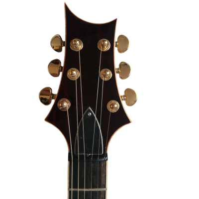 Custom Monarch SE 3138 Carlos Spalted Maple Burst Electric Guitar - Image 2