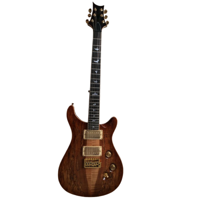 Custom Monarch SE 3138 Carlos Spalted Maple Burst Electric Guitar - Image 8