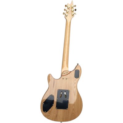 Custom Lazu Wolfgang Natural Quilted Maple Top Eddie Floyd Rose Vibrato Tremolo Electric Guitar - Image 3