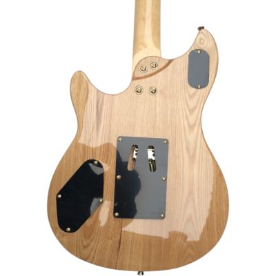 Custom Lazu Wolfgang Natural Quilted Maple Top Eddie Floyd Rose Vibrato Tremolo Electric Guitar - Image 5