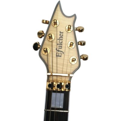 Custom Lazu Wolfgang Natural Quilted Maple Top Eddie Floyd Rose Vibrato Tremolo Electric Guitar - Image 7