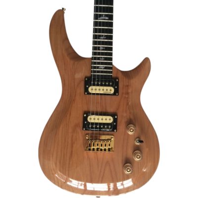 Custom Monarch Swamp Ash Natural Electric Guitar 22 Frets