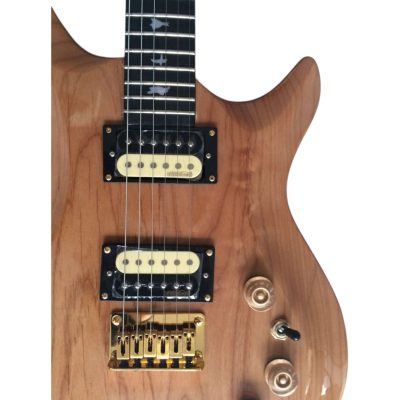 Custom Monarch Swamp Ash Natural Electric Guitar 22 Frets - Image 7