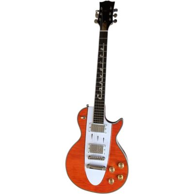 Custom Crown Horizon Corvette Orange Burst Electric Guitar - Image 4