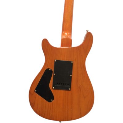 Custom Monarch Santana Trampas Green Eriza Verde Flamed Maple Veneer Guitar - Image 5