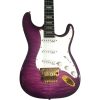 Custom Regent Translucent Purple Burst Flamed Maple Top Floyd Rose Tremolo Guitar