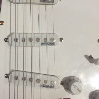 Custom Regent Eric Clapton Translucent Purple Burst Floyd Rose Tremolo Guitar - Image 9