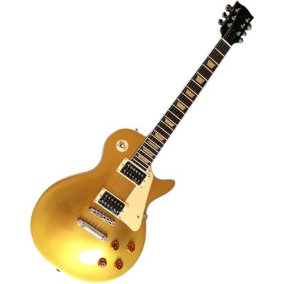 Custom Crown Standard Goldtop Joe Metallic Aged Mother of Pearl Inlays Guitar - Image 2