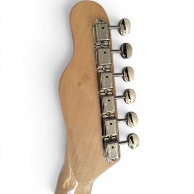 Custom Regent Owens Red Blue Silver Sparkle Dust Finish Guitar - Image 5