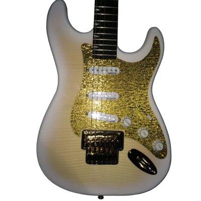 Custom Regent Richie Kotzen Transparent White Burst Floyd Rose Tremolo Guitar