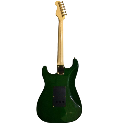 Custom Regent Landau Green Burst Quilted Maple Top Guitar - Image 4