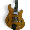 Custom Vesper Languedoc Region Fhole Amber Spalted Maple Bracing Inside 6 String Guitar